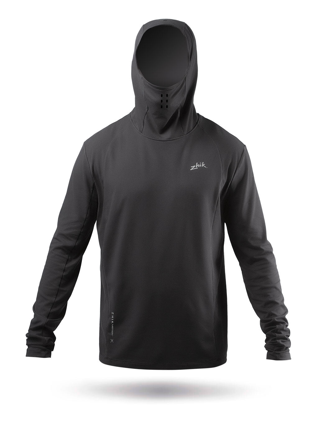 Mens Black ZhikMotion Hooded Top