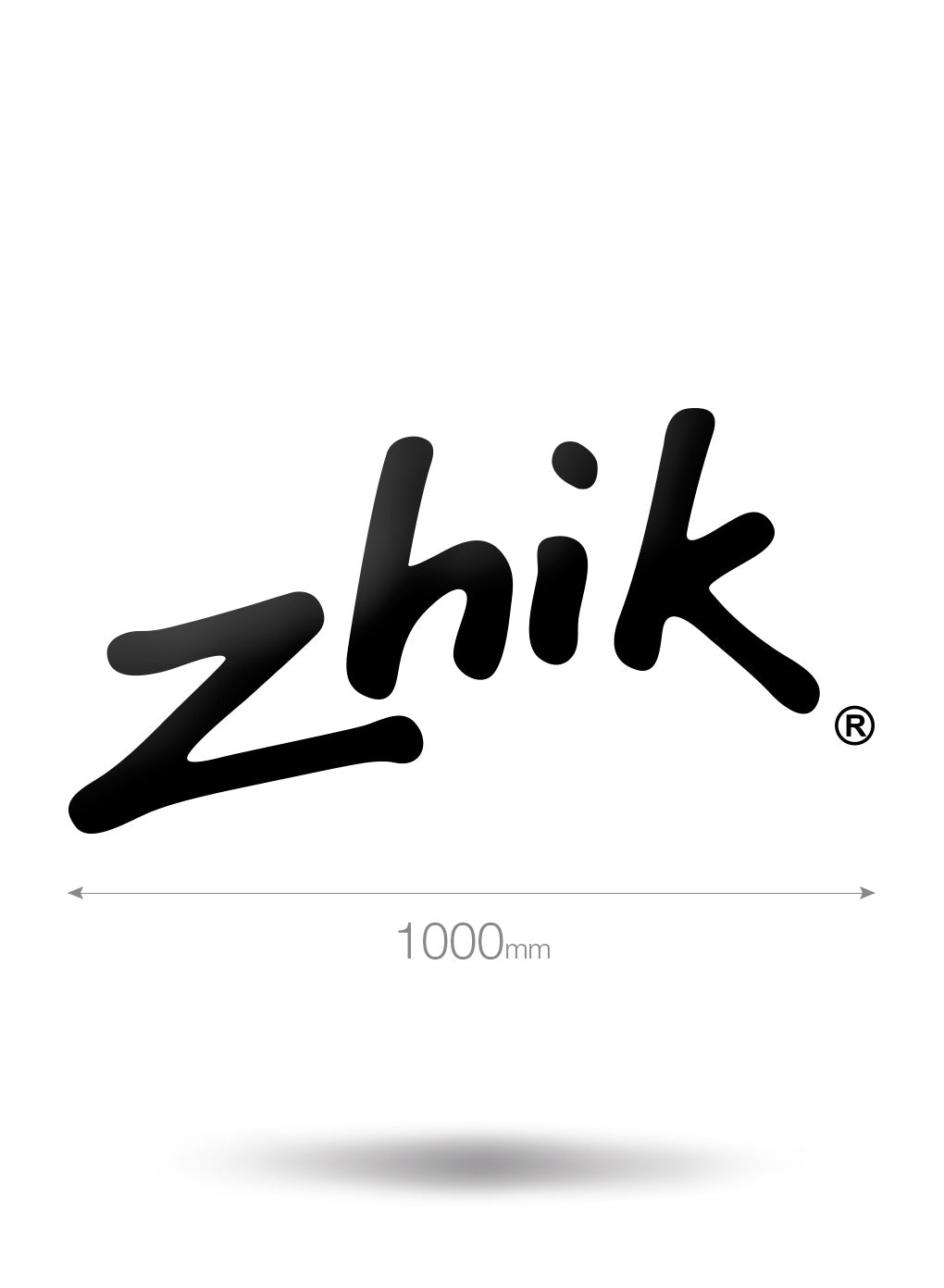 1000mm Zhik Vinyl Sticker