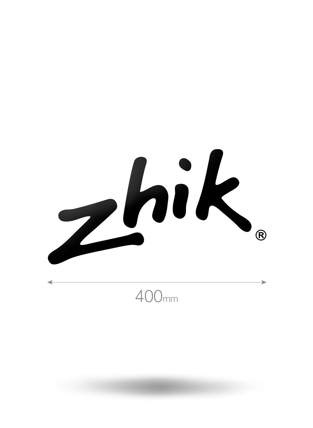 400mm Zhik Vinyl Sticker